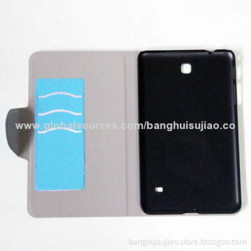 Cases for Samsung TAB4 with PU Leather, OEM Orders Welcomed